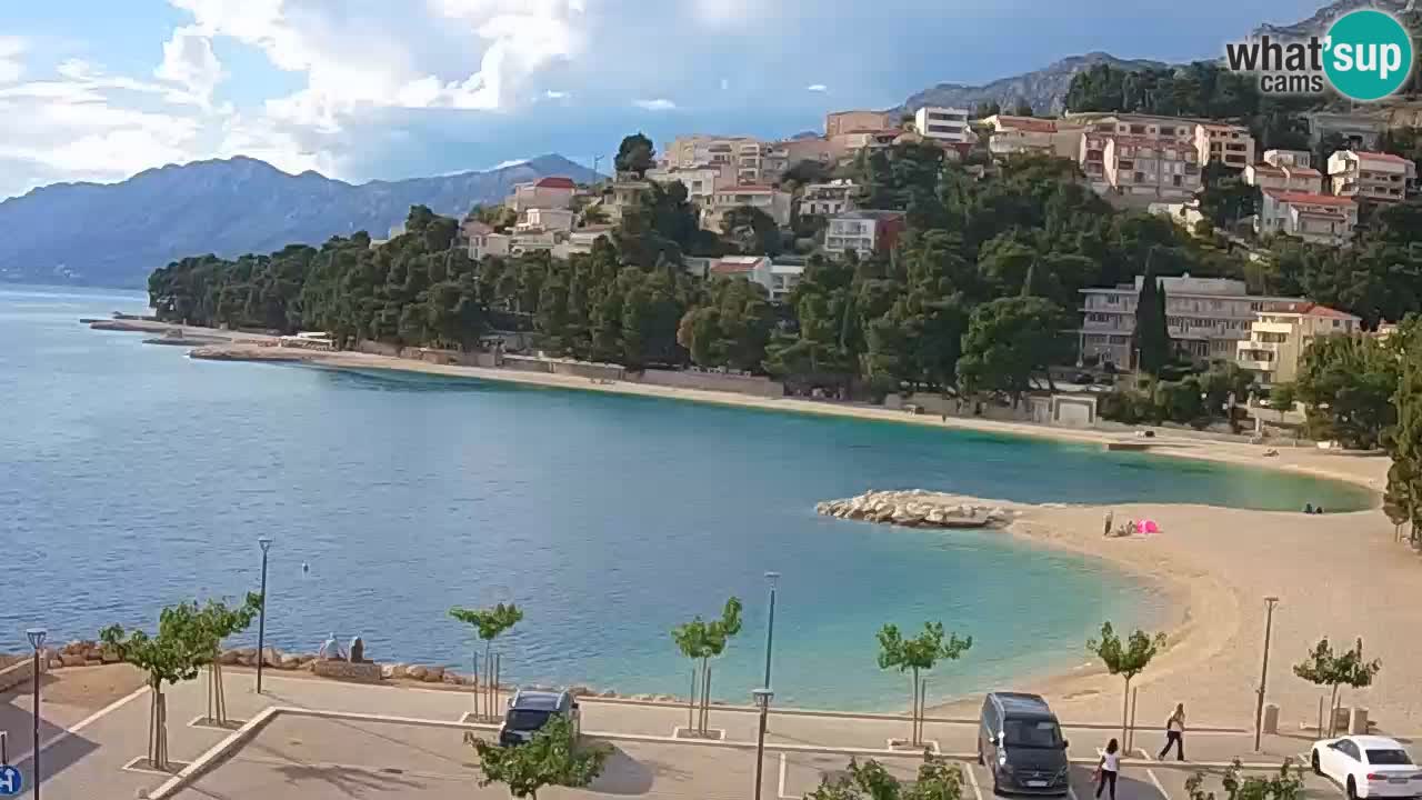 Baška Voda | Podluka beach webcam