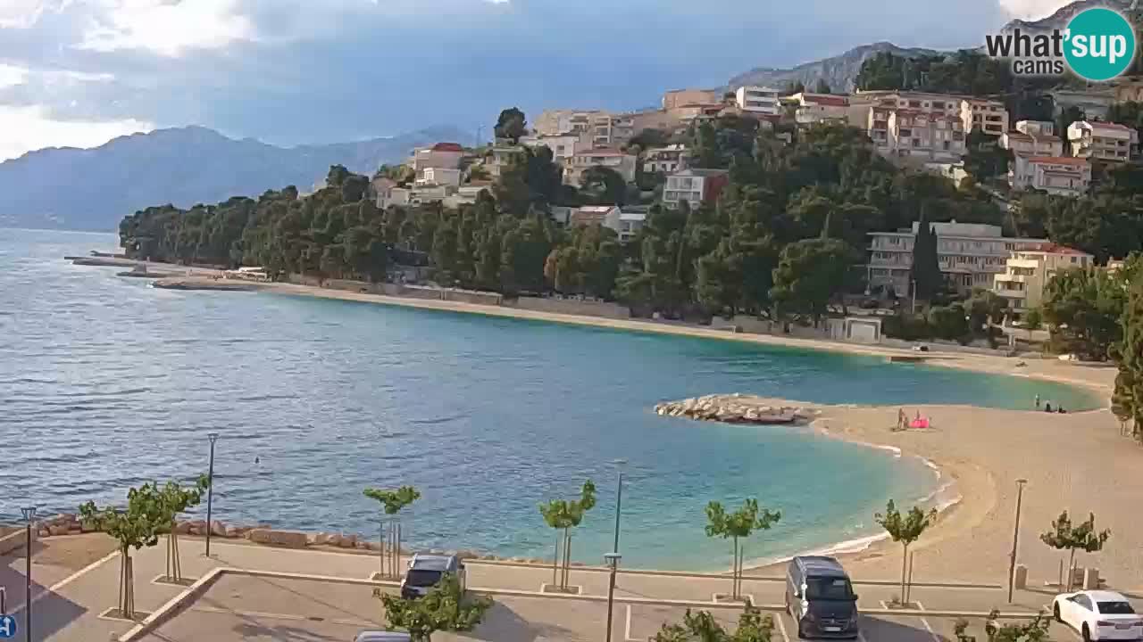 Baška Voda | Podluka beach webcam