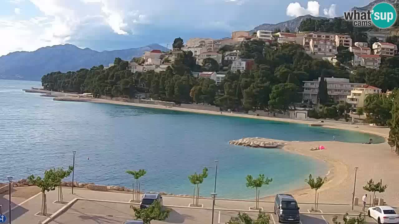 Baška Voda | Podluka beach webcam