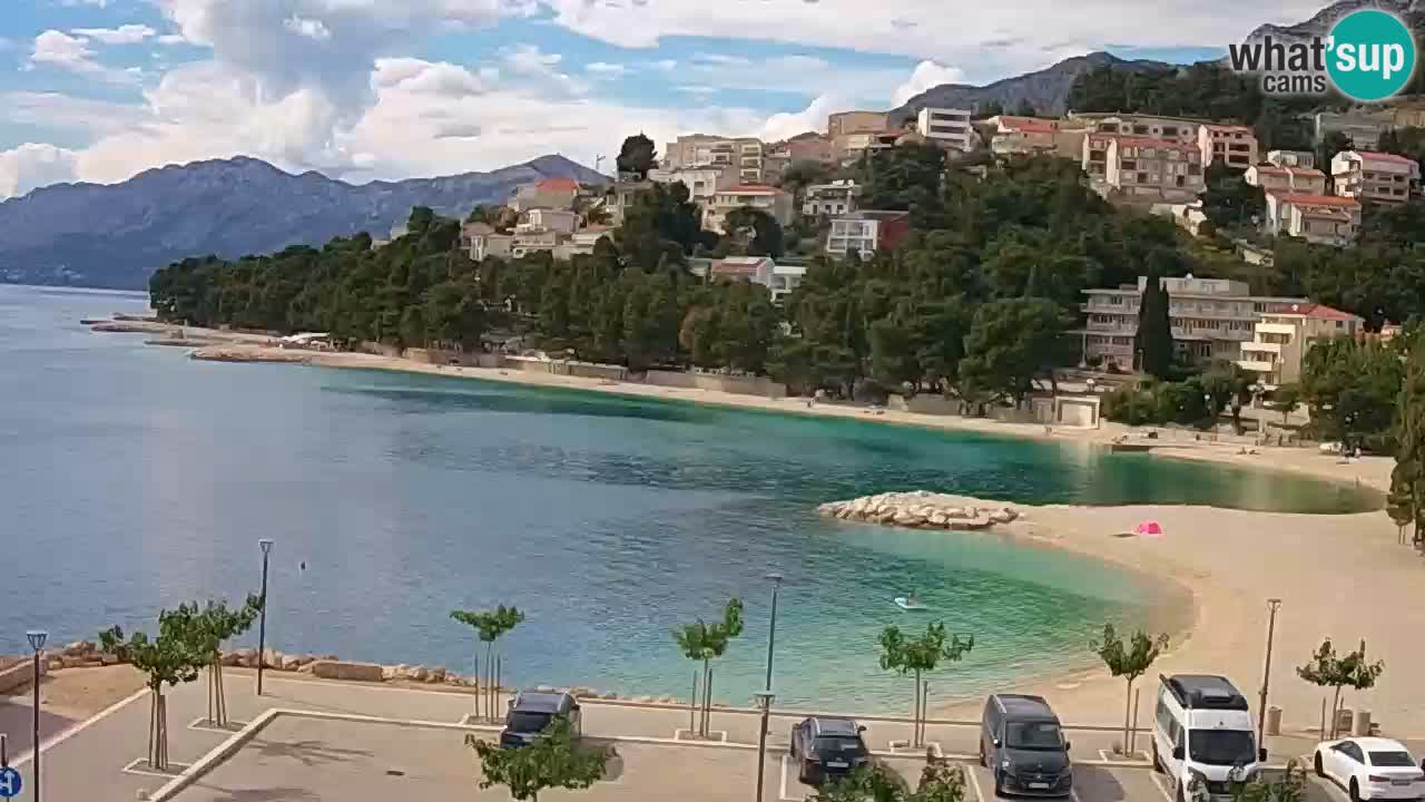 Baška Voda | Podluka beach webcam