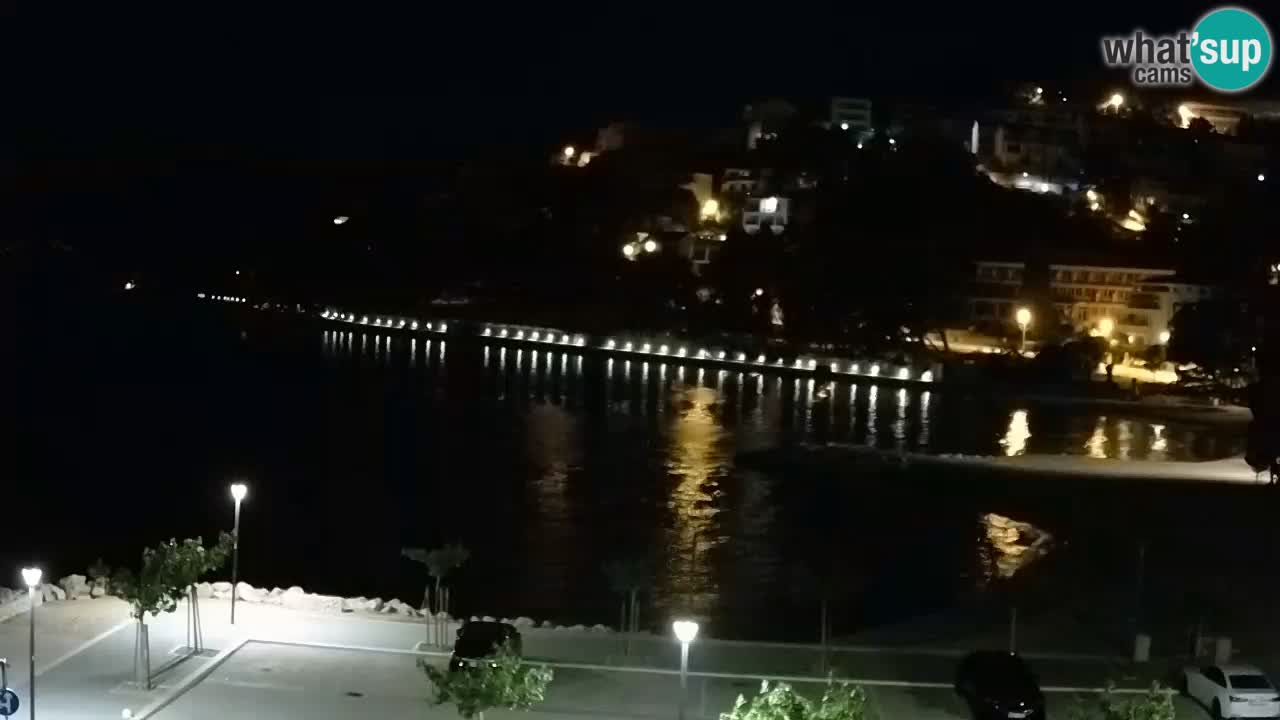 Baška Voda | Podluka beach webcam