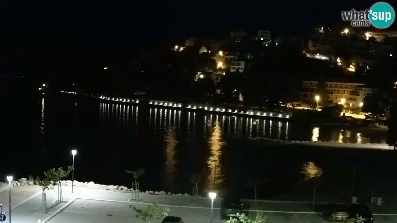 Baška Voda | Podluka beach webcam