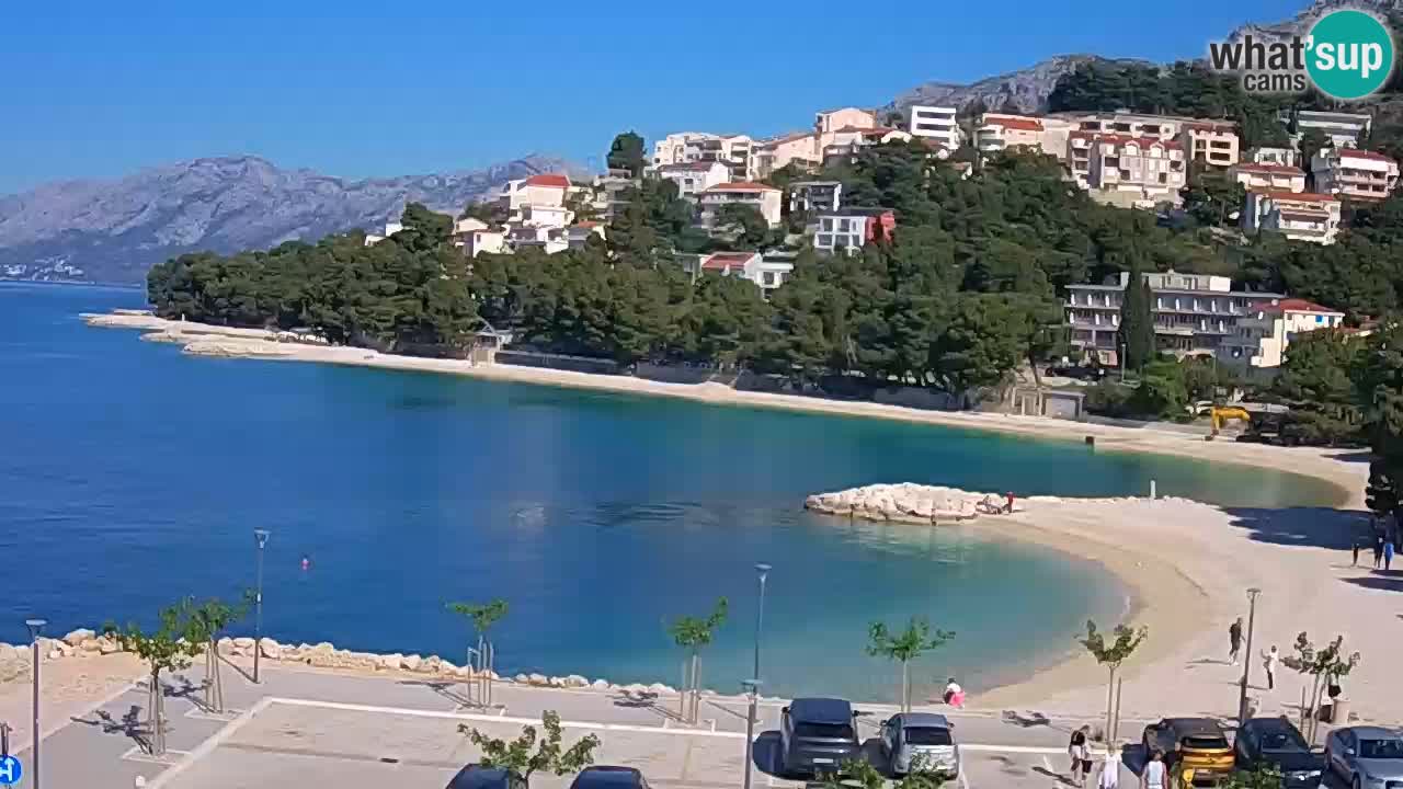 Baška Voda | Podluka beach webcam