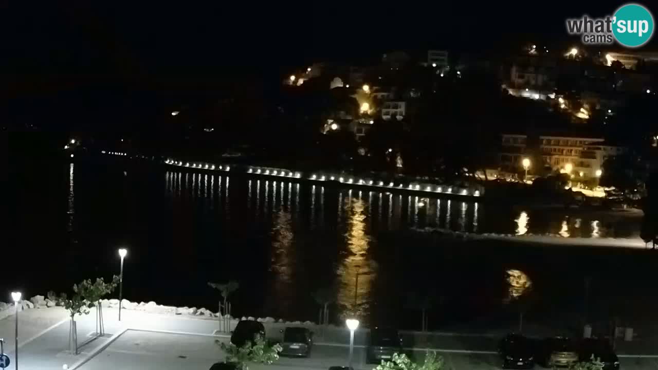 Baška Voda | Podluka beach webcam