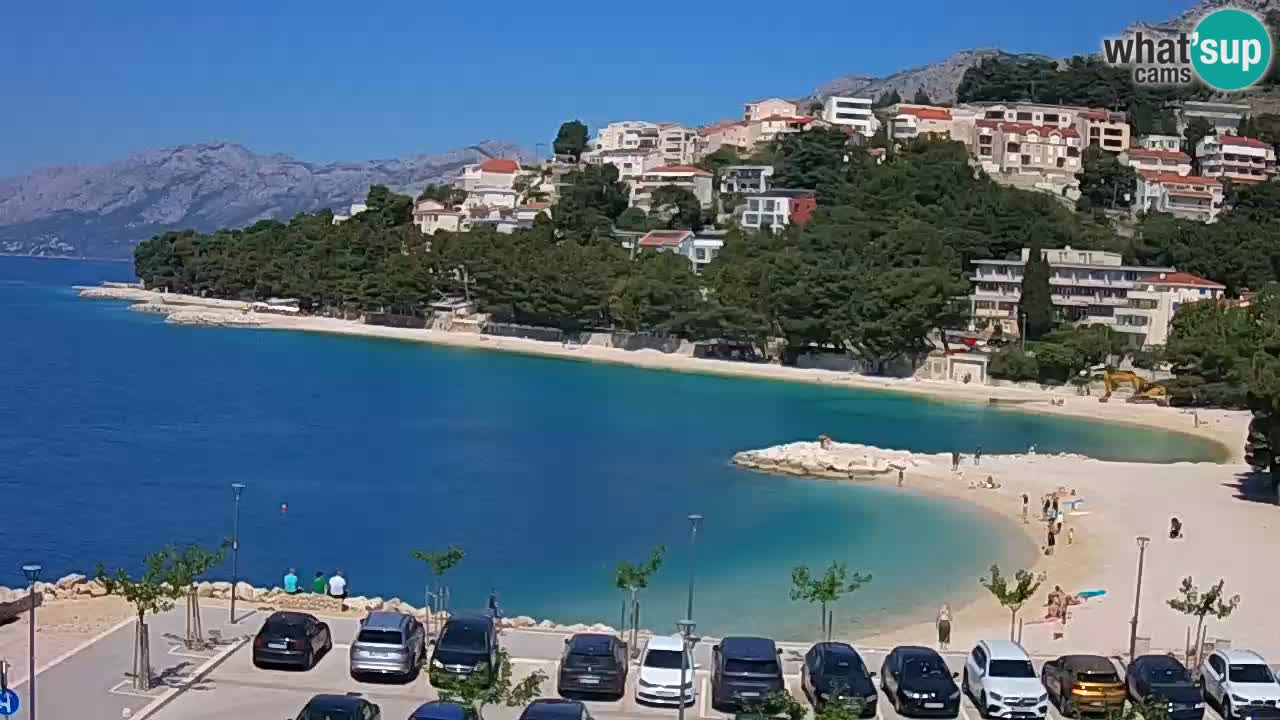Baška Voda | Podluka beach webcam