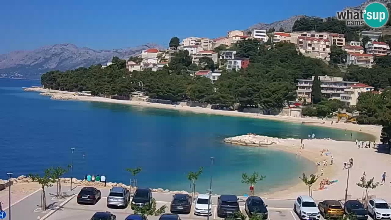 Baška Voda | Podluka beach webcam