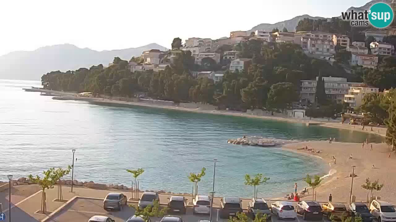 Baška Voda | Podluka beach webcam