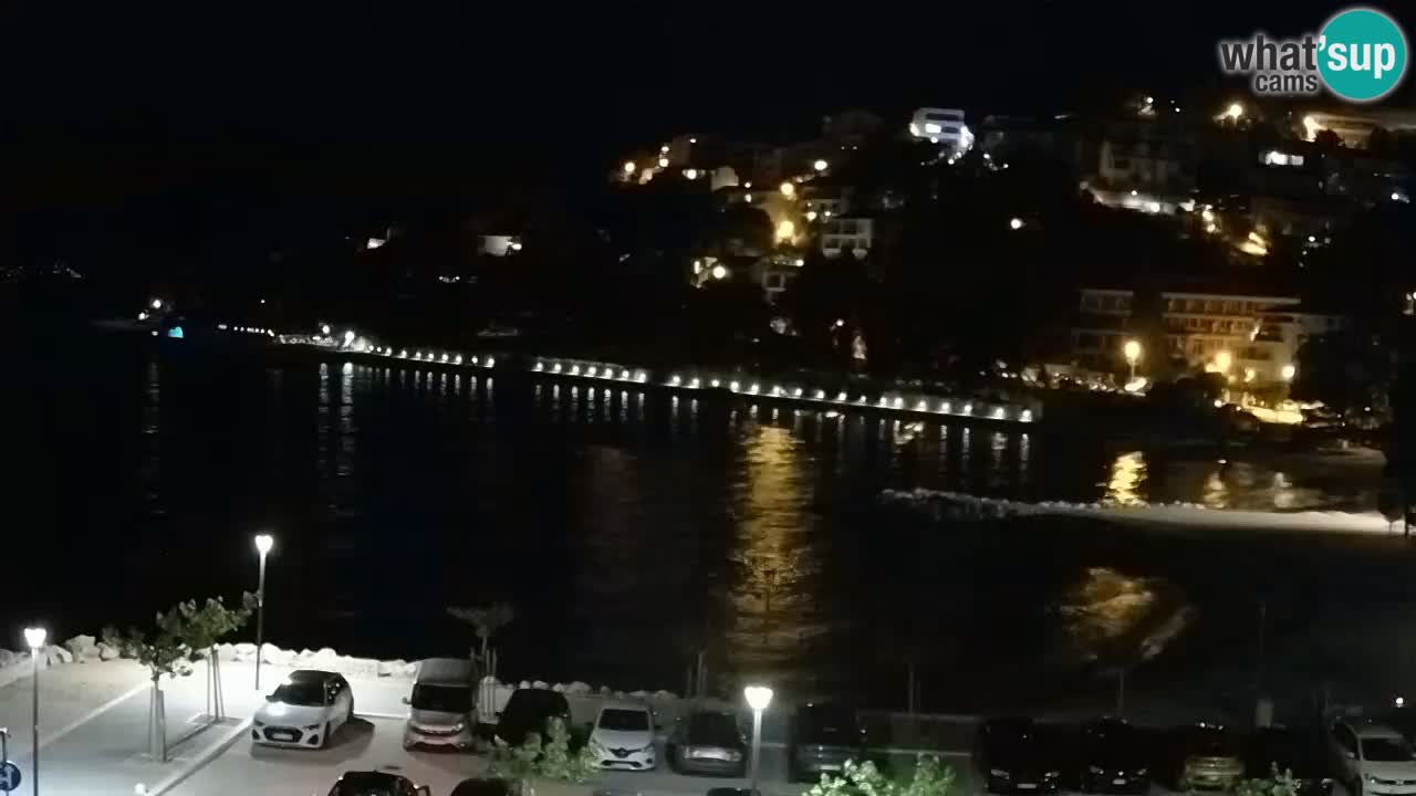 Baška Voda | Podluka beach webcam
