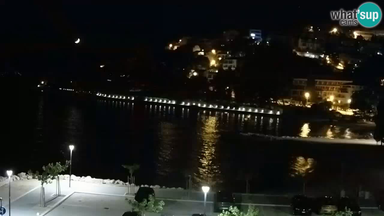 Baška Voda | Podluka beach webcam
