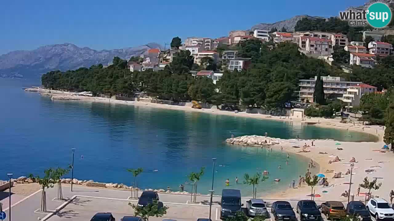 Baška Voda u živo – plaža Podluka