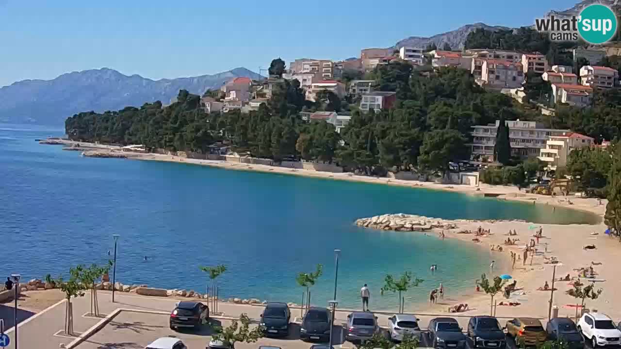 Baška Voda u živo – plaža Podluka
