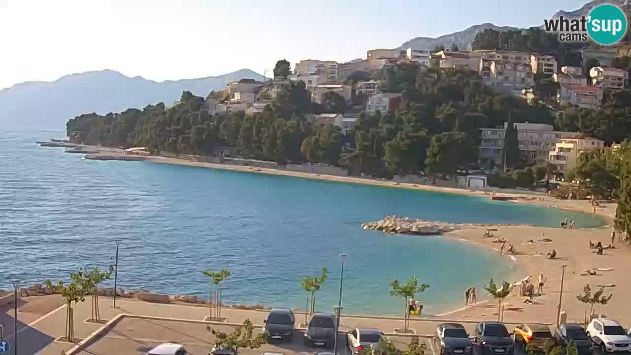 Baška Voda | Podluka beach webcam