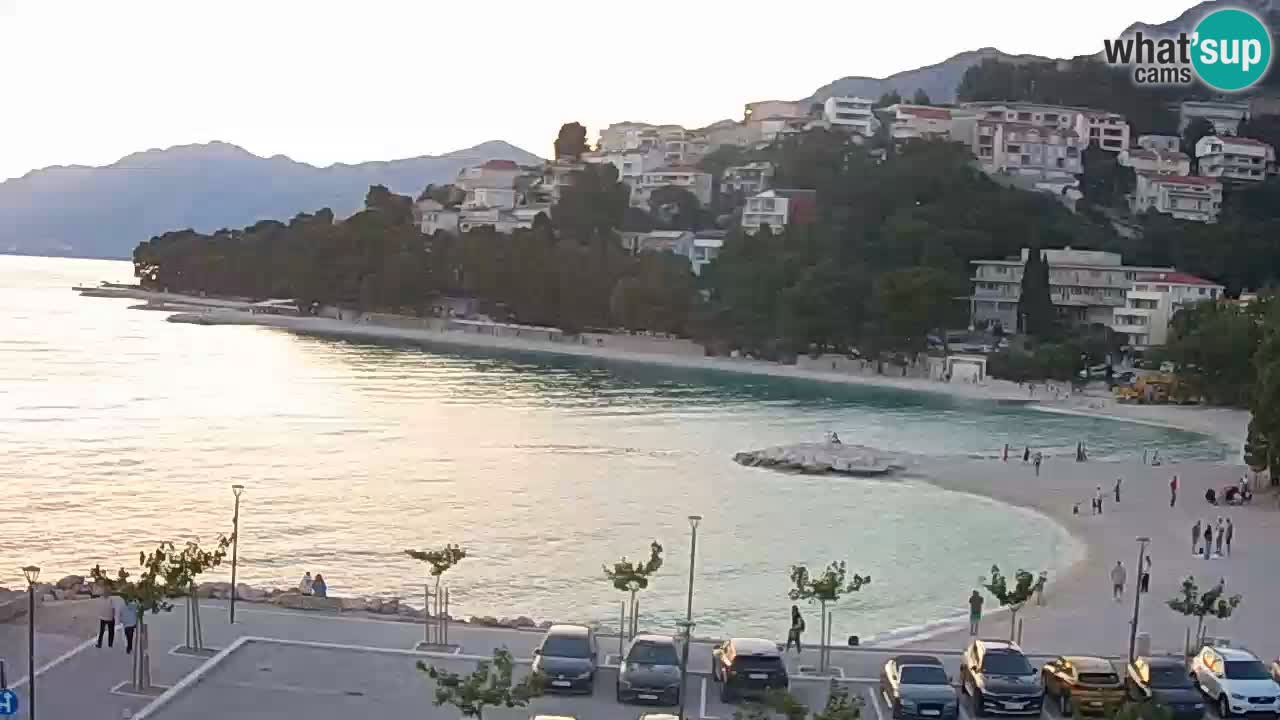 Baška Voda | Podluka beach webcam