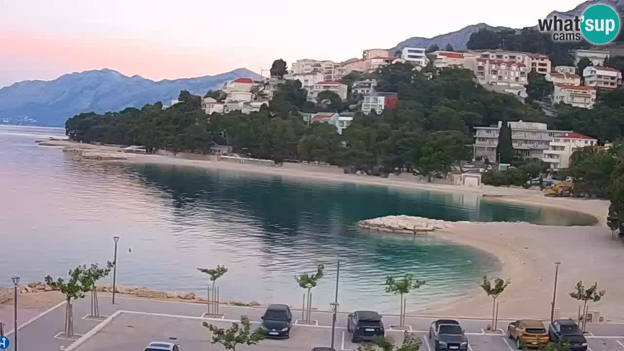 Baška Voda | Podluka beach webcam