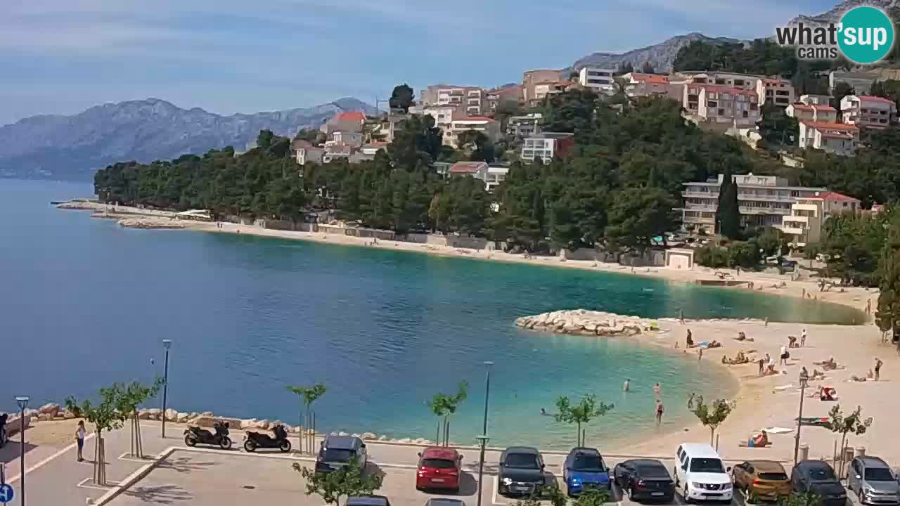 Baška Voda webcam – Podluka beach