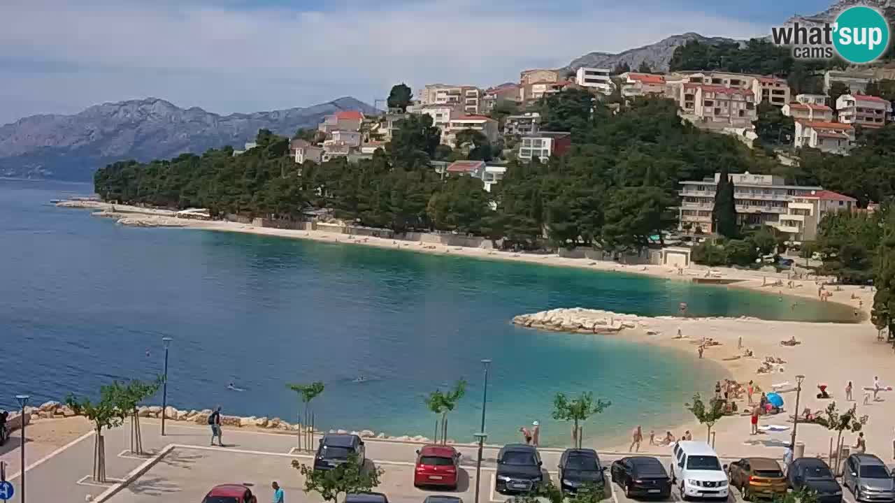 Baška Voda u živo – plaža Podluka