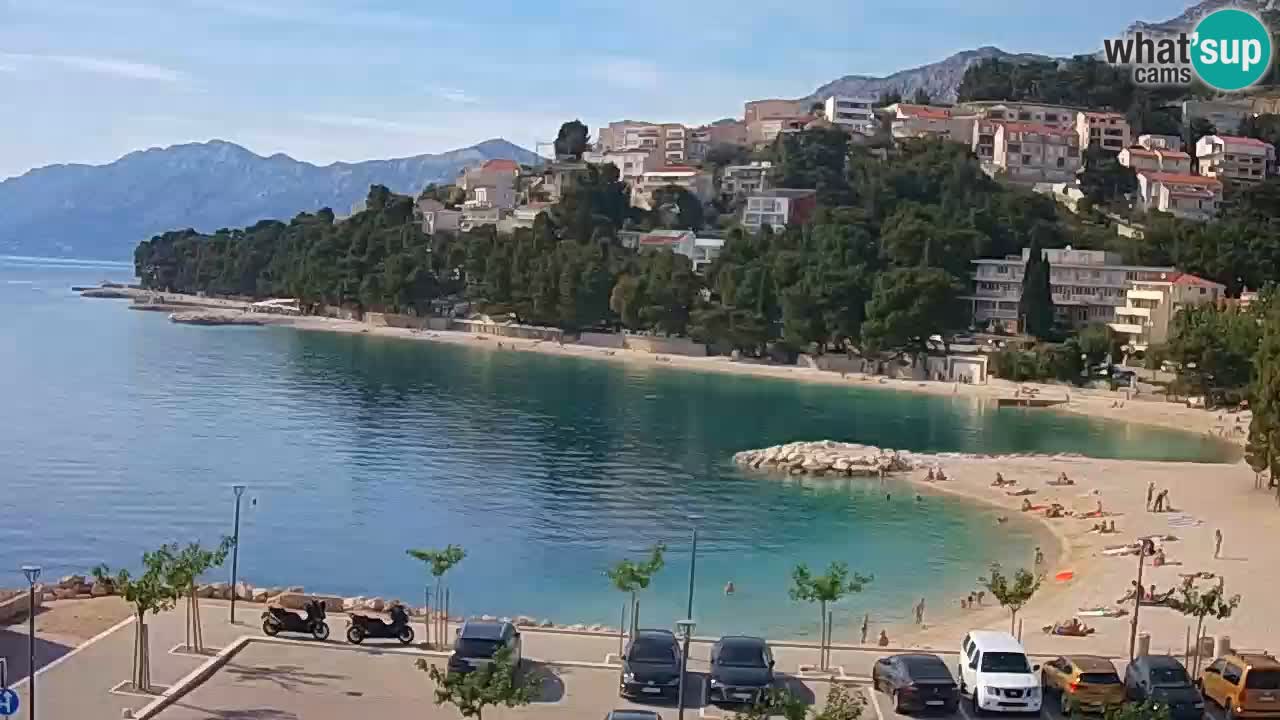 Baška Voda webcam – Podluka beach