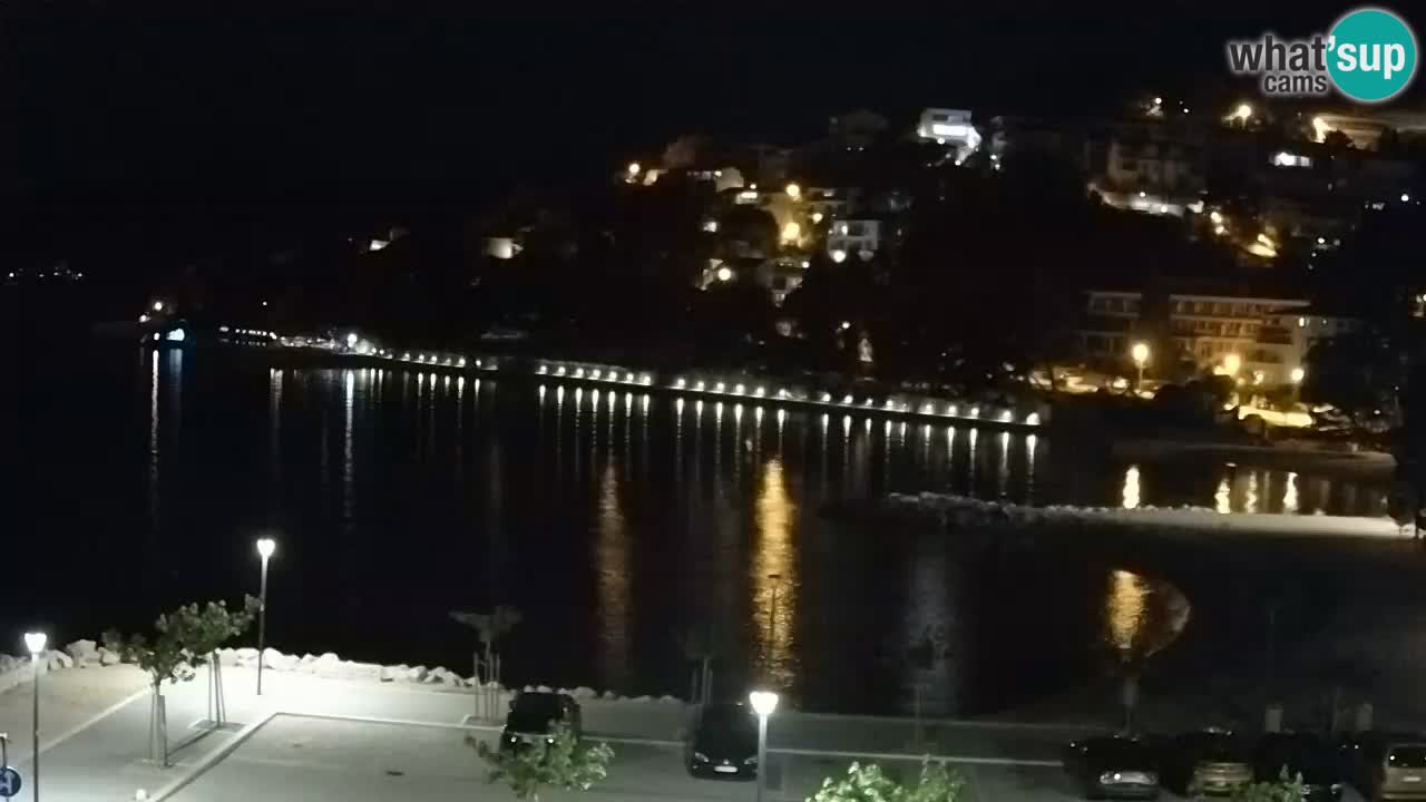 Baška Voda | Podluka beach webcam