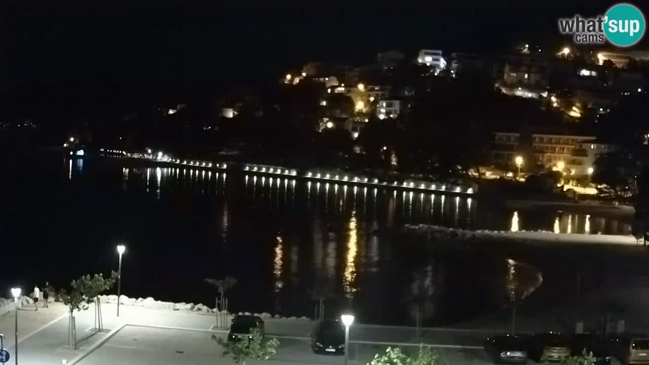 Baška Voda | Podluka beach webcam
