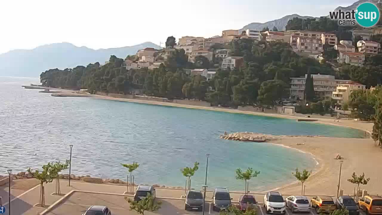 Baška Voda | Podluka beach webcam