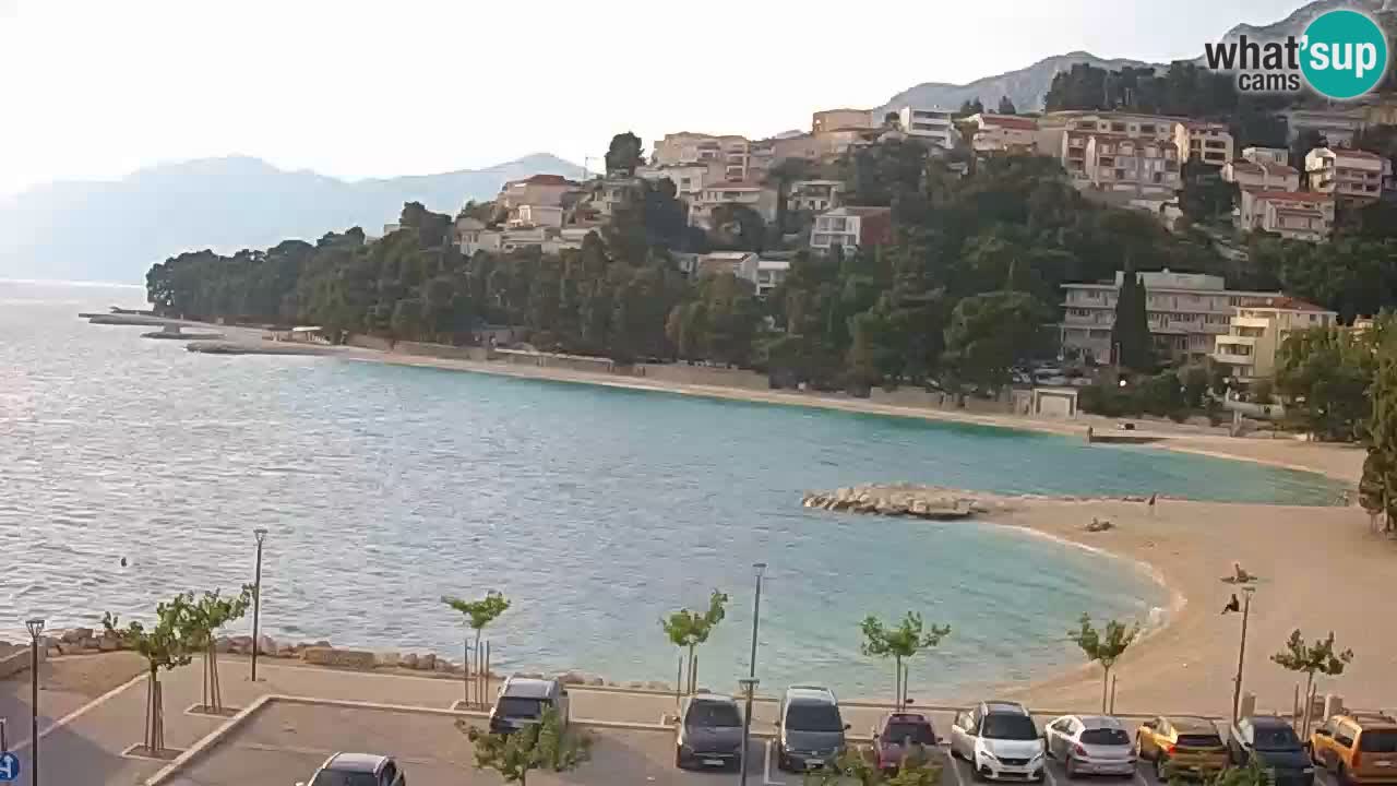 Baška Voda | Podluka beach webcam