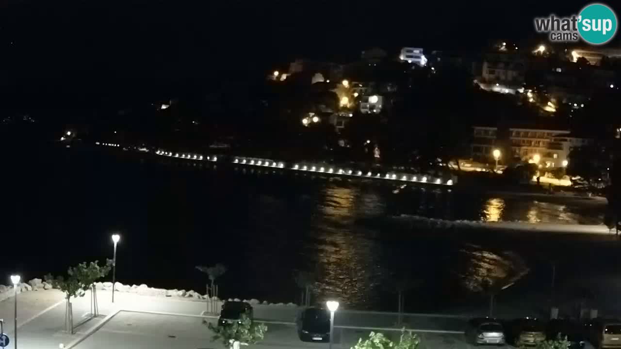 Baška Voda webcam – Podluka beach