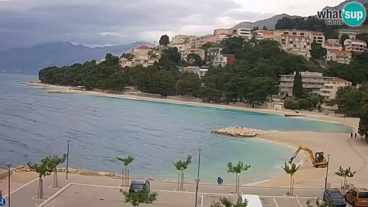 Baška Voda | Podluka beach webcam
