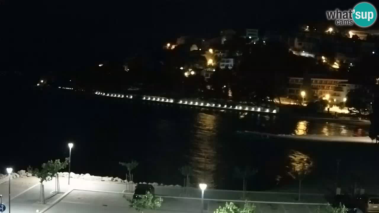 Baška Voda | Podluka beach webcam