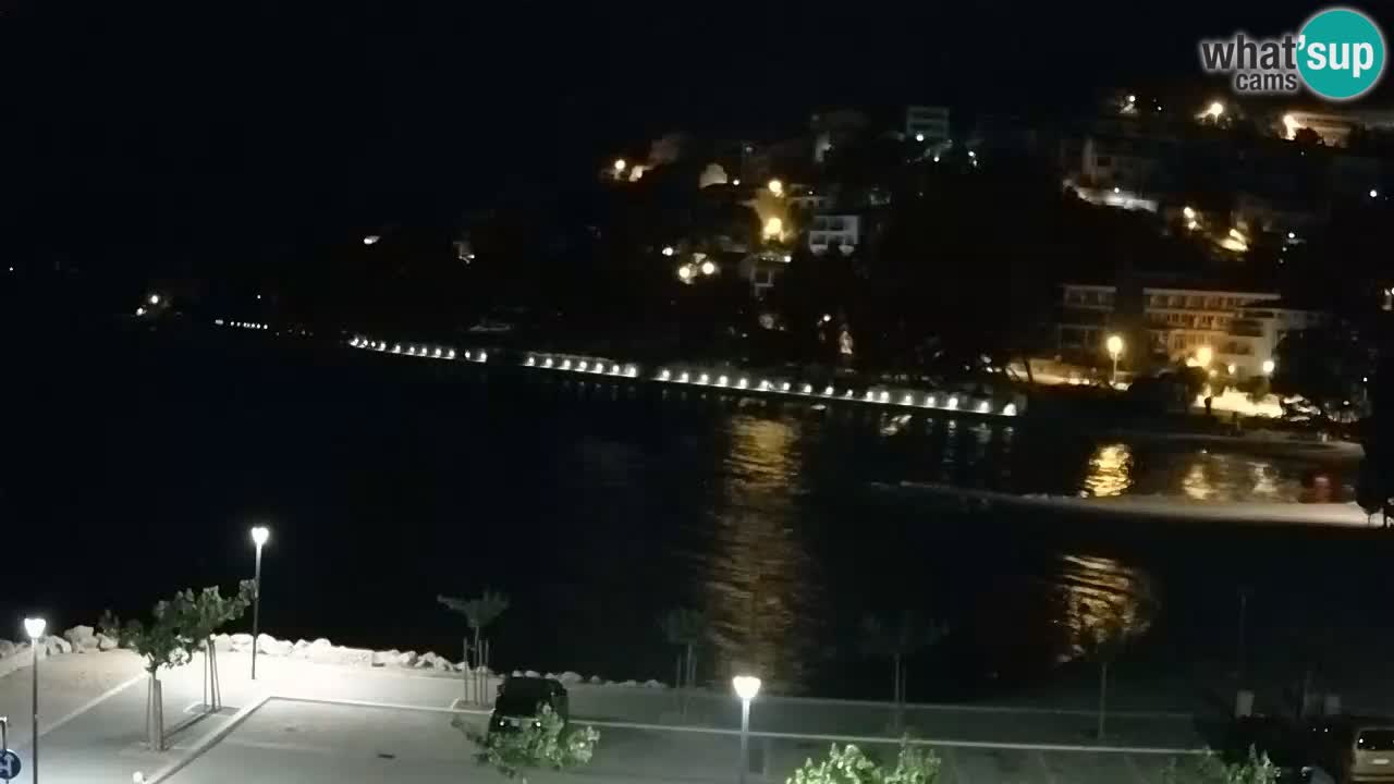Baška Voda | Podluka beach webcam