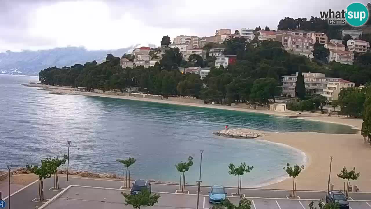 Baška Voda webcam – Podluka beach
