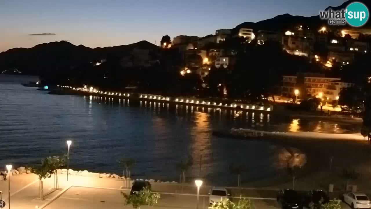 Baška Voda | Podluka beach webcam