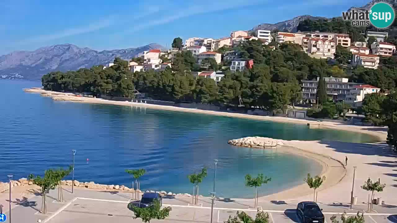 Baška Voda u živo – plaža Podluka