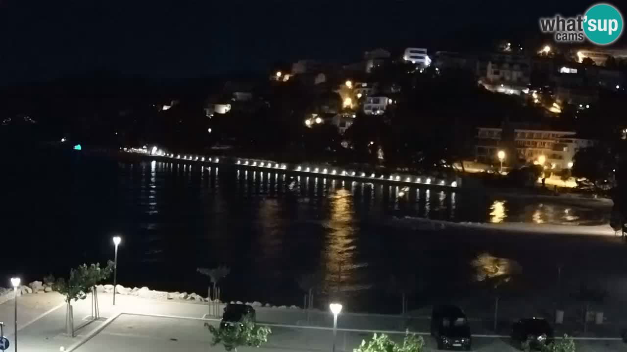 Baška Voda | Podluka beach webcam