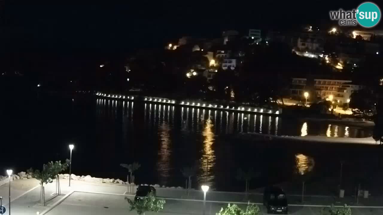 Baška Voda webcam – Podluka beach