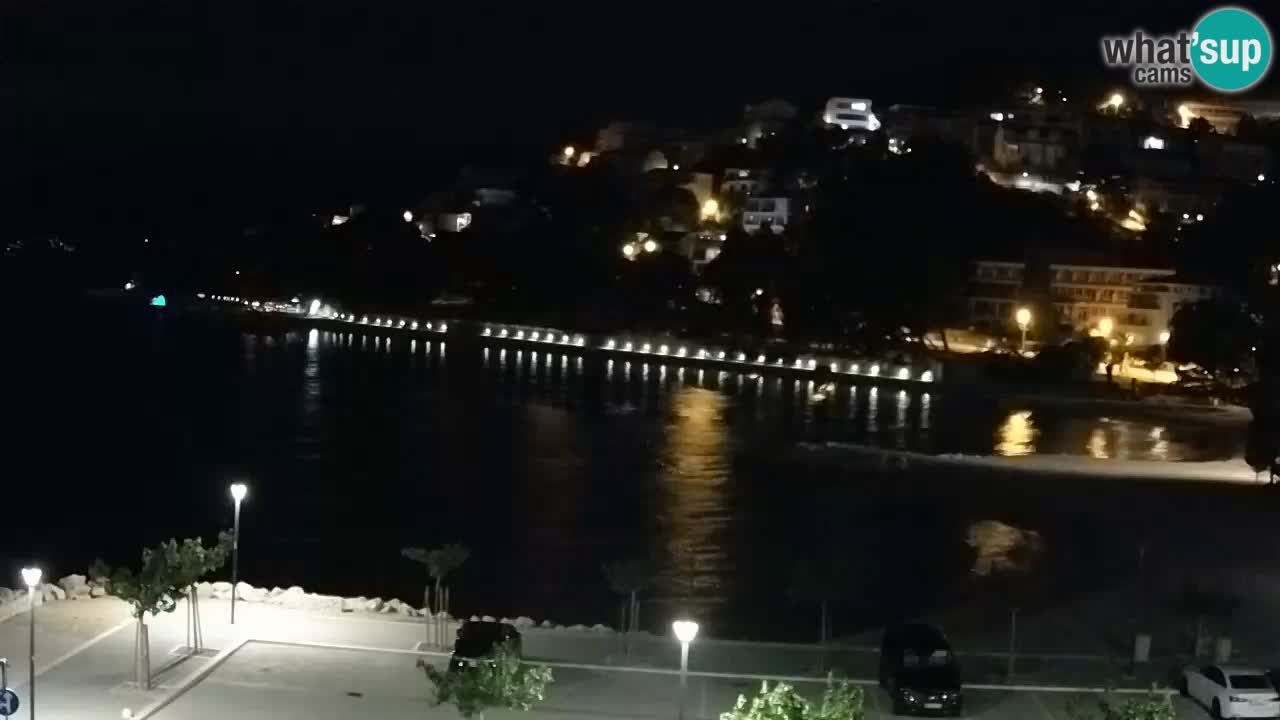Baška Voda | Podluka beach webcam