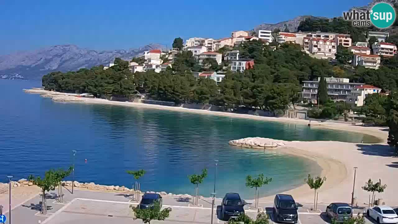 Baška Voda u živo – plaža Podluka