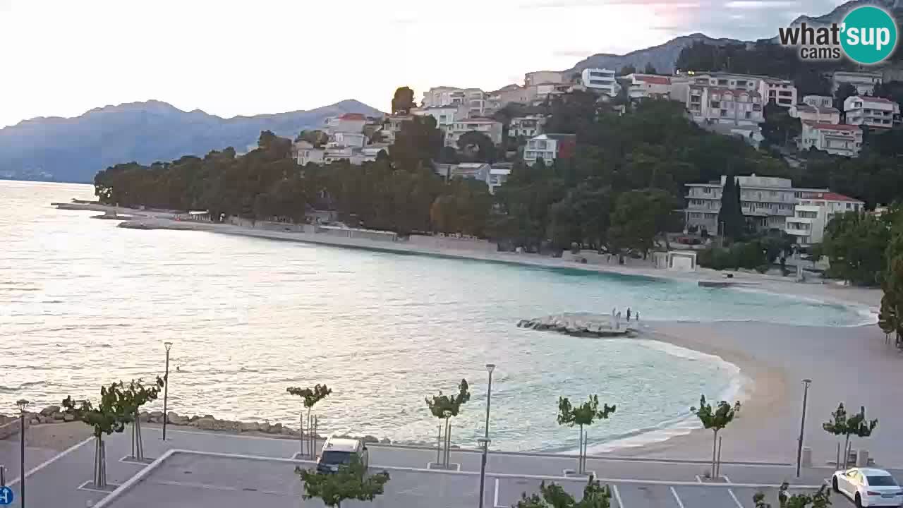 Baška Voda | Podluka beach webcam