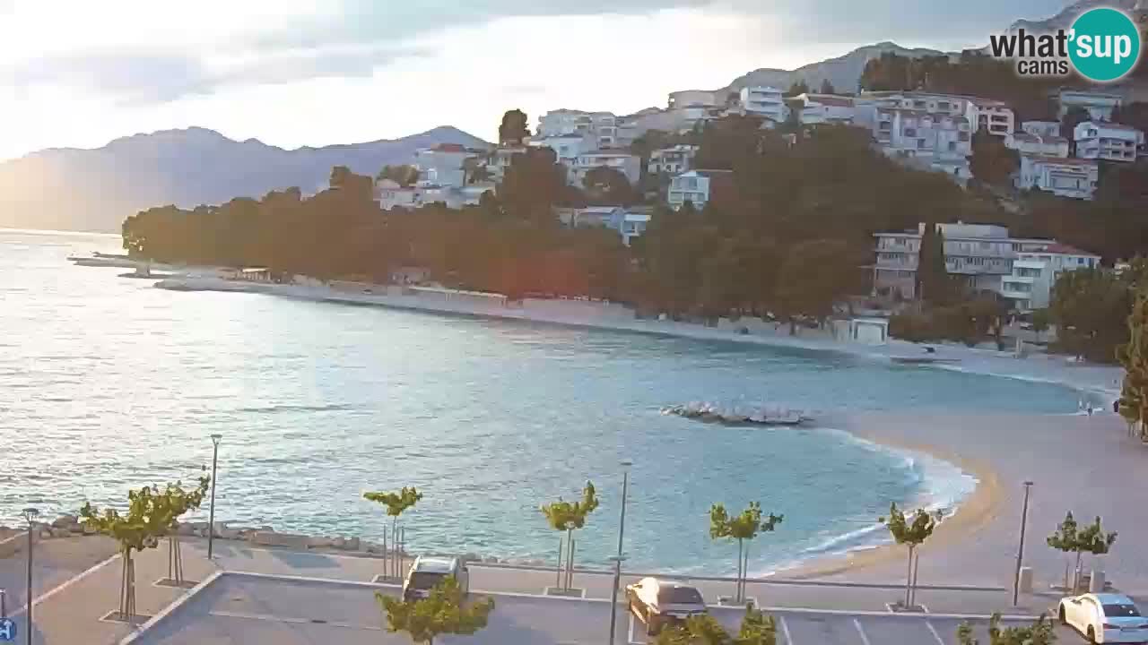 Baška Voda | Podluka beach webcam
