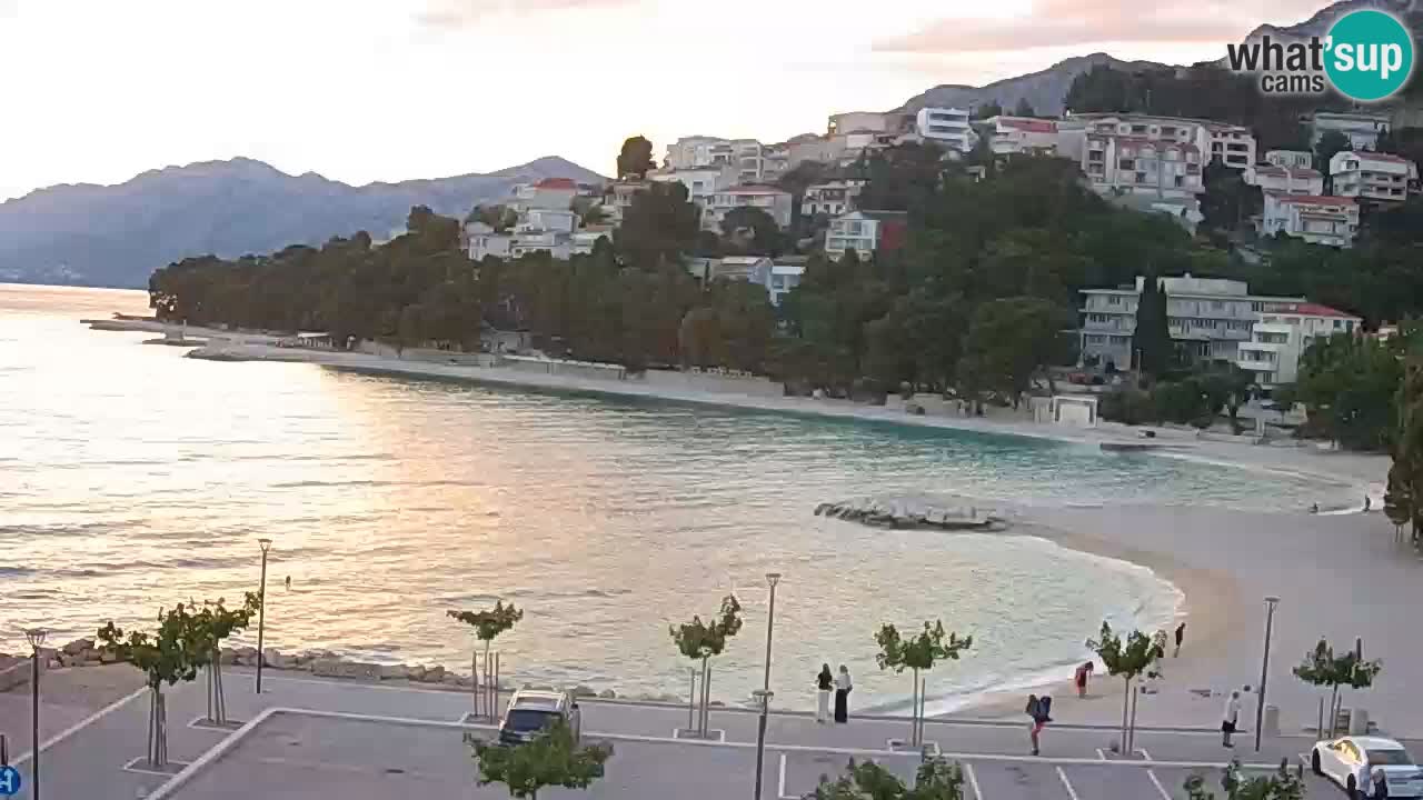 Baška Voda | Podluka beach webcam
