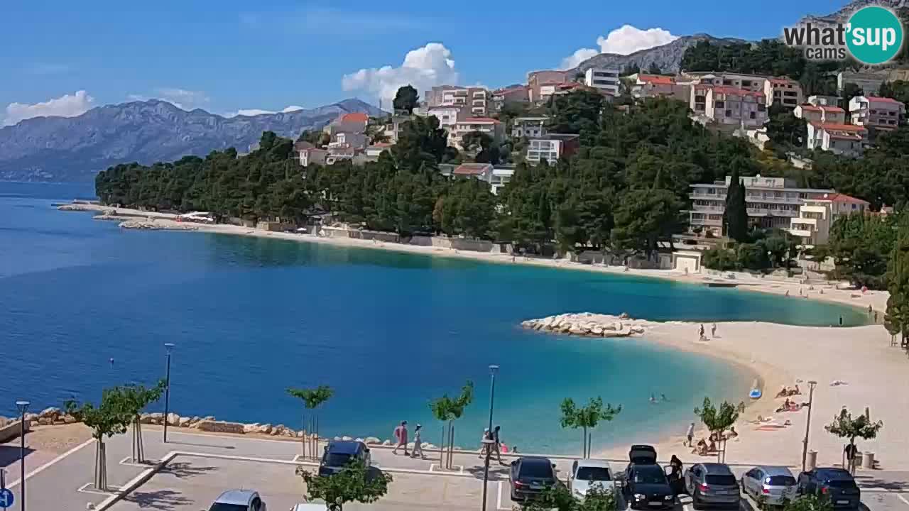 Baška Voda | Podluka beach webcam