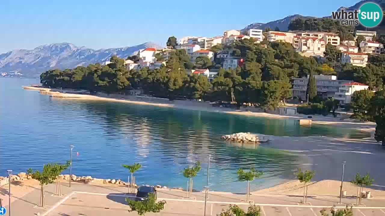 Baška Voda | Podluka beach webcam