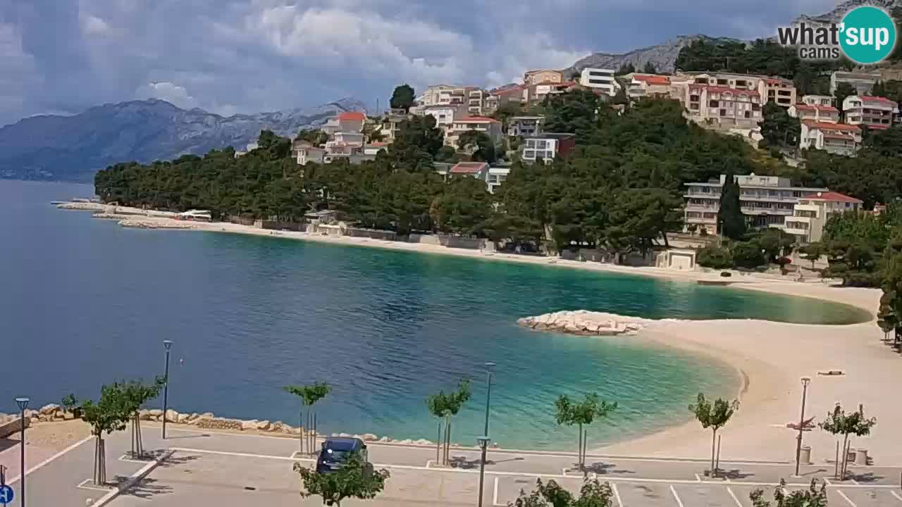 Baška Voda | Podluka beach webcam