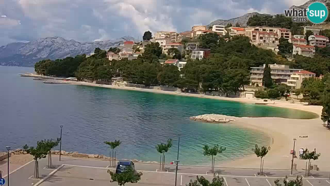 Baška Voda webcam – Podluka beach