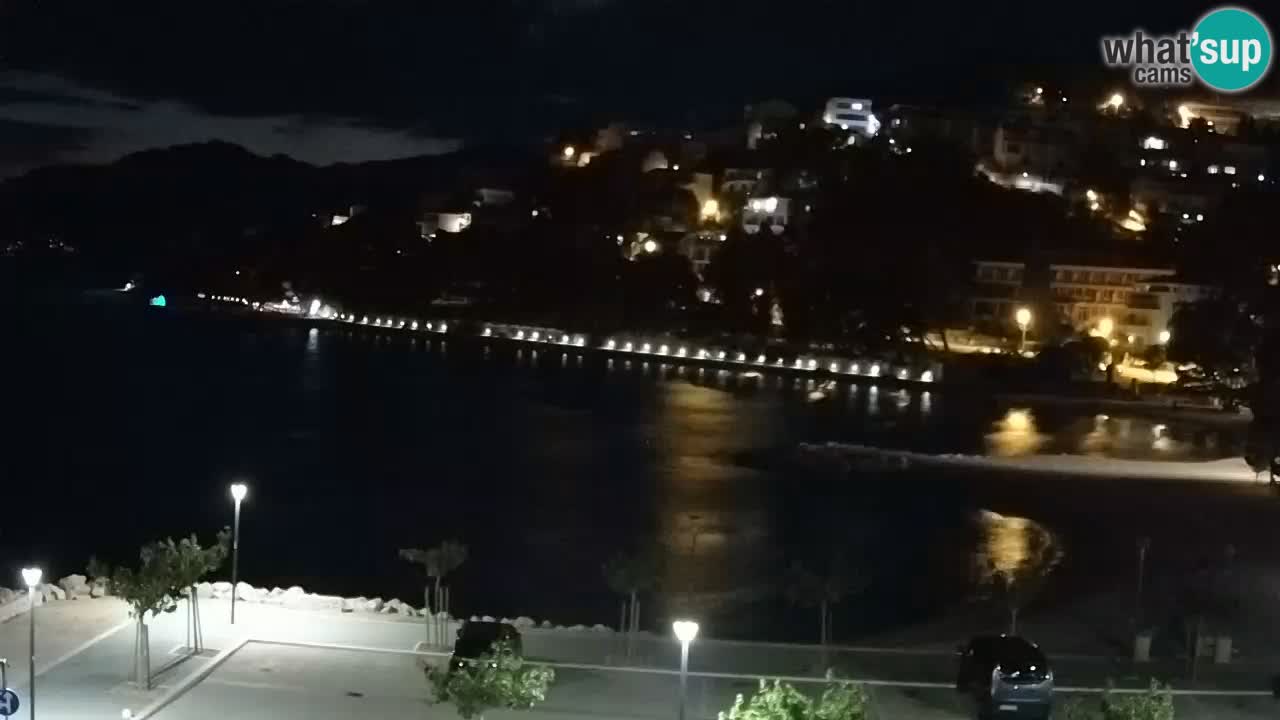 Baška Voda | Podluka beach webcam