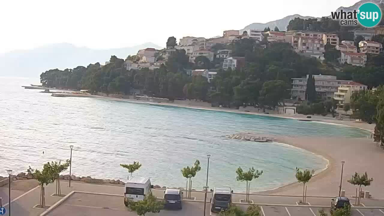 Baška Voda webcam – Podluka beach