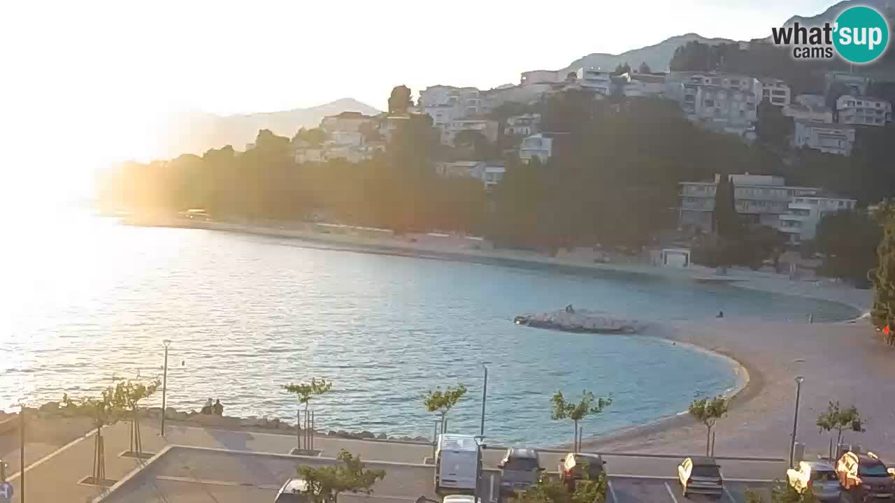 Baška Voda | Podluka beach webcam
