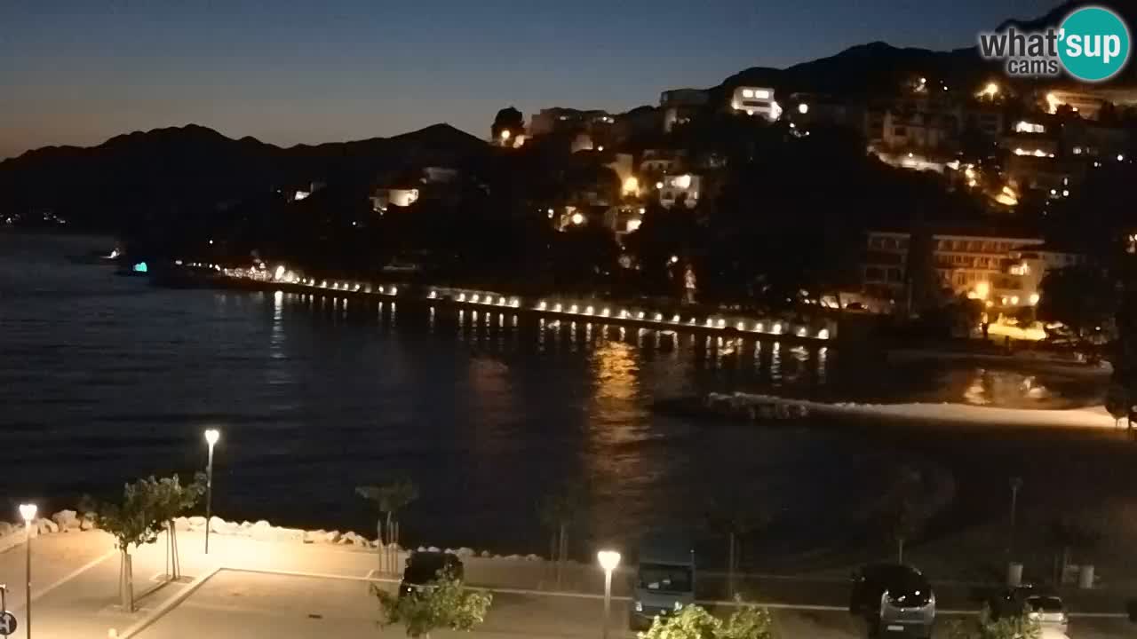Baška Voda en vivo Playa Podluka