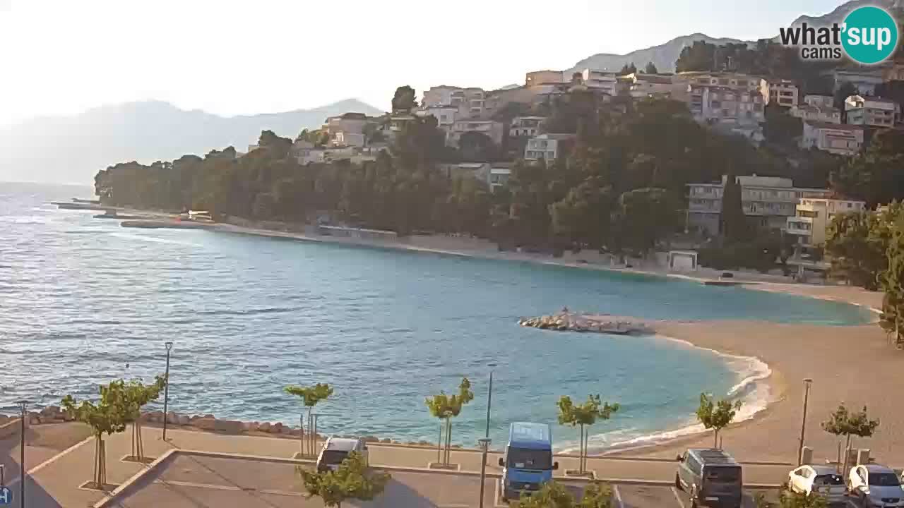 Baška Voda webcam – Podluka beach