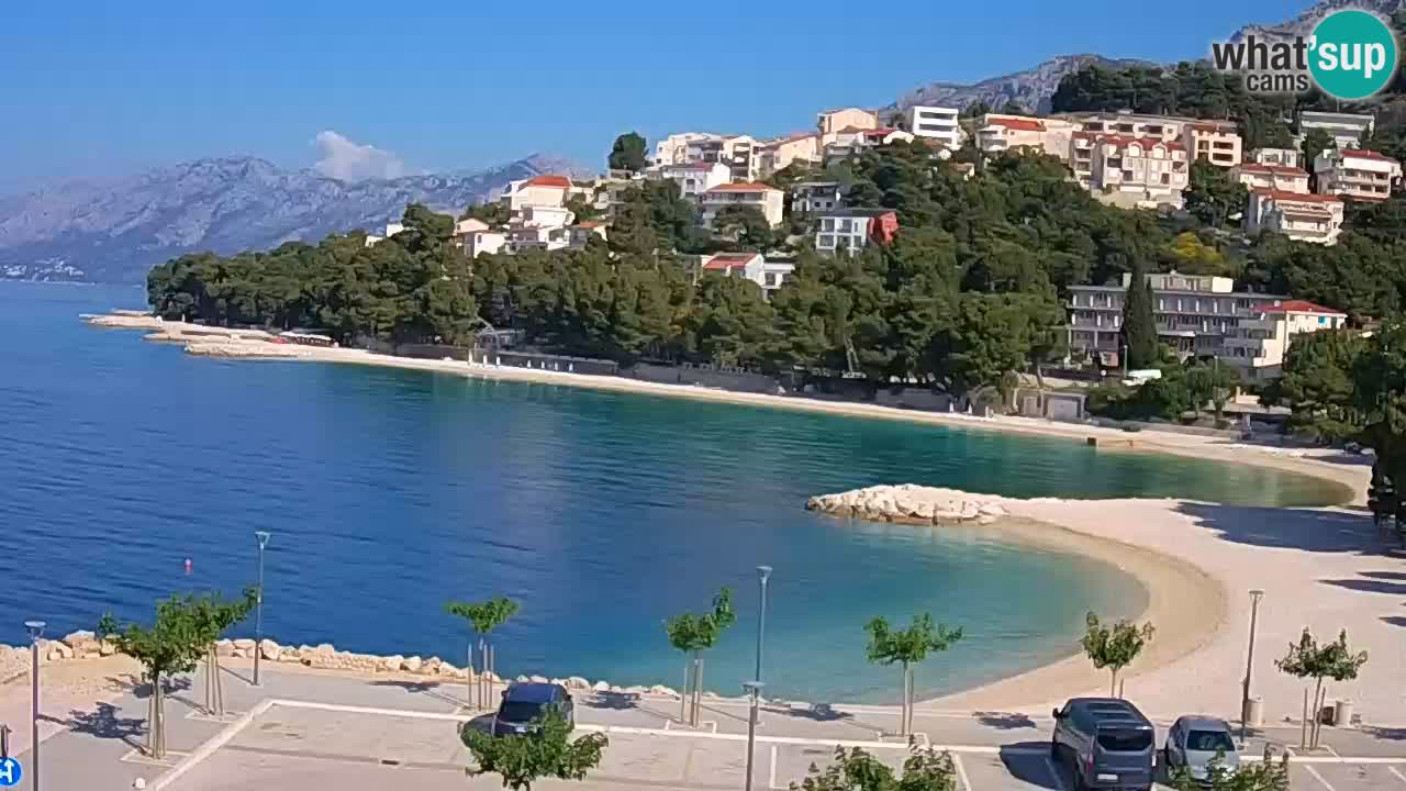 Baška Voda webcam – Podluka beach