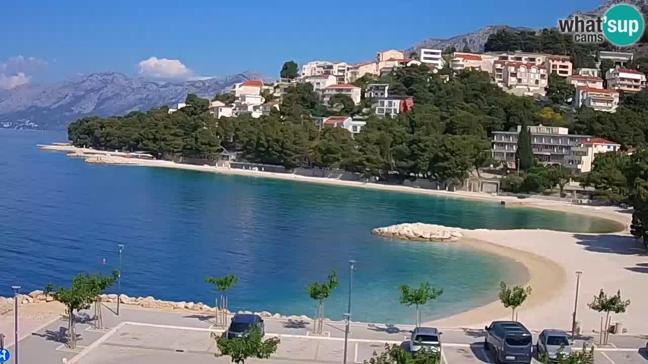 Baška Voda webcam – Podluka beach